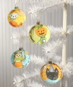 Bethany Lowe Sweet Treats Glass Disc Ornaments