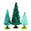Cody Foster Tonal Teal Trees, Glass
