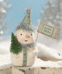 Bethany Lowe The Littlest Snowman With Love Never Melts Sign