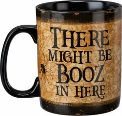 Primitives By Kathy New! There Might Be Booz In Here Halloween Mug