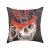 TheHolidayBarn.com New! Time To Party Skeleton Pillow