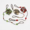 One Hundred 80 Degrees Tinsel & Glass Bead Garland New!