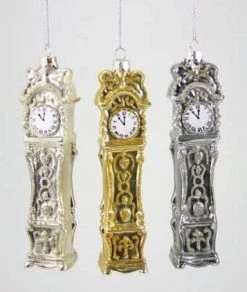 The Holiday Barn Grandfather Clock Ornaments