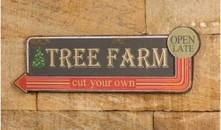 Ragon House Tree Farm - Cut Your Own Christmas Tree Sign