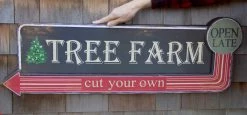 Ragon House Tree Farm - Cut Your Own Christmas Tree Sign