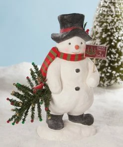Bethany Lowe Trees For Sale Snowman New!