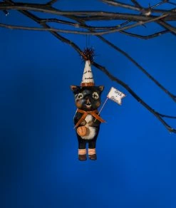 Bethany Lowe Trick Or Treat Kitty Cat Ornament New!