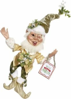 Mark Roberts Under The Mistletoe Elf - 18" New!