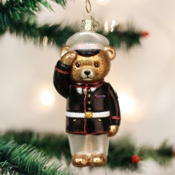 Old World Christmas Marine Bear Ornament