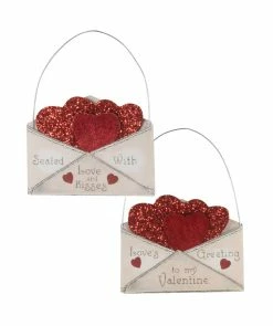 Bethany Lowe New! Valentine Envelope Ornaments