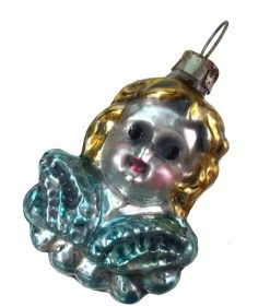Nostalgie Christbaumschmuck Vintage Patina German Angel Ornament Christmas