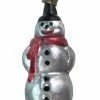 Nostalgie Christbaumschmuck Vintage Patina Small Snowman Ornament Christmas
