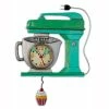 Allen Designs Vintage Green Mixer Clock
