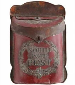 Creative Co-Op Santa's North Pole Mailbox