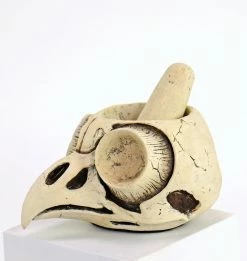 Katherine's Collection Vulture Skull Mortar & Pestal New!
