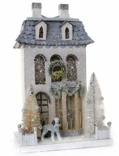 Cody Foster New! White Chateau Putz House