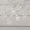 Bethany Lowe New! Mini White Deer Ornaments
