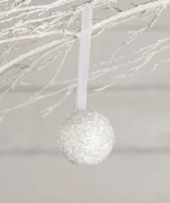 Bethany Lowe Wonderland Snowball Ornament New!