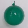 Winward Jim Marvin Teal Green Bubblegum Glass Ornaments Set Of 2 Jim Marvin Ornaments