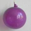 Winward Jim Marvin Purple Bubblegum Glass Ornaments